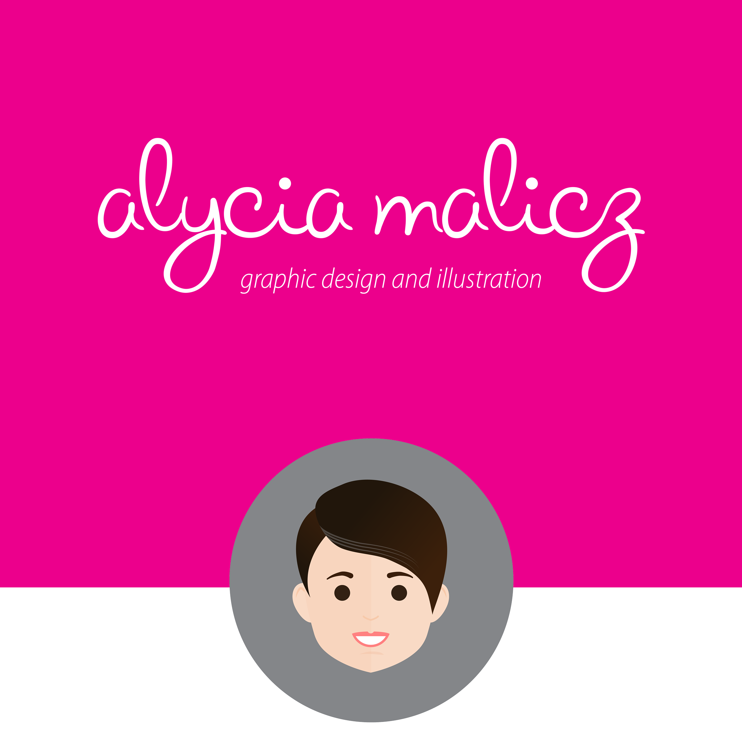 Alycia Malica Graphic Design Logo